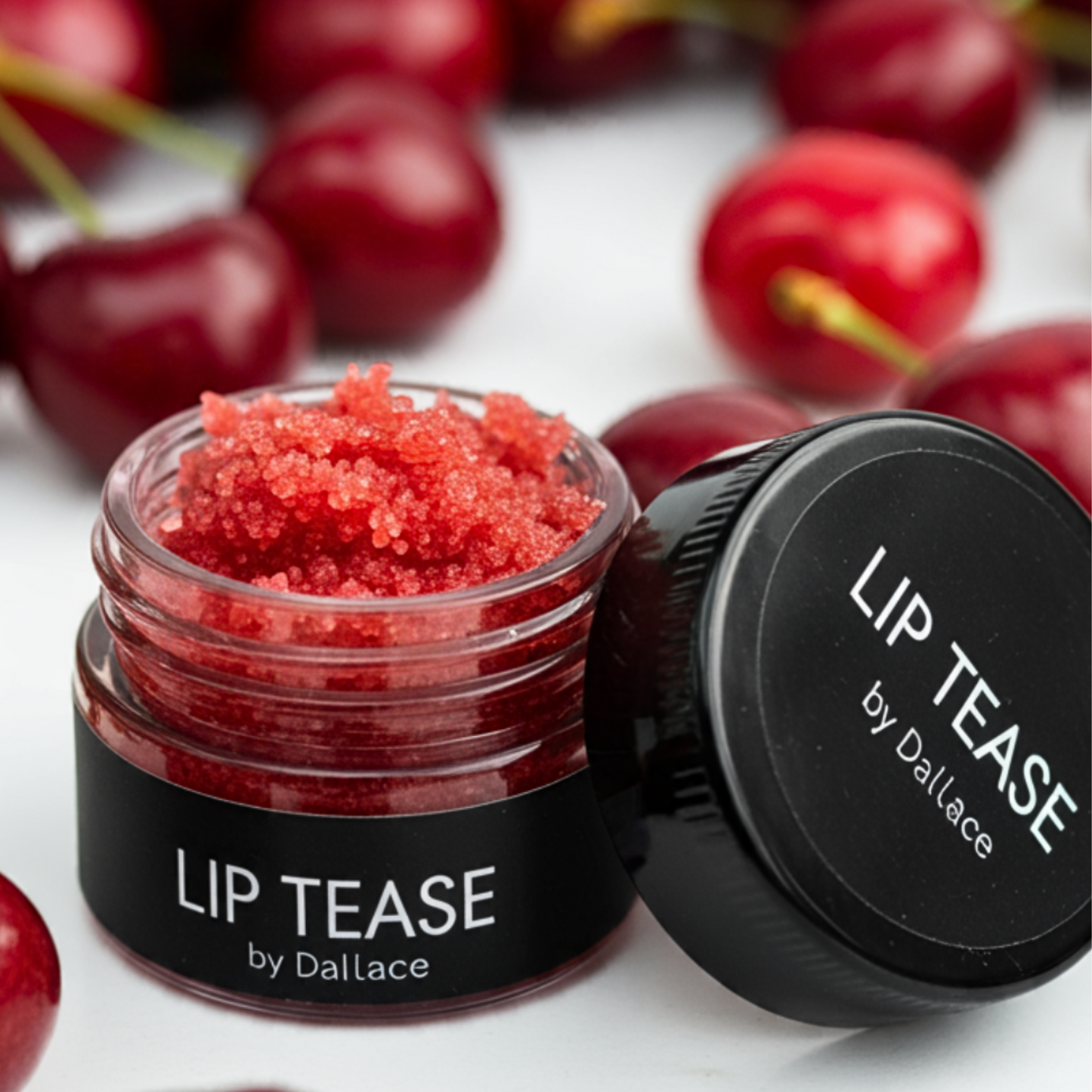 Emulsified Lip Lightening Scrub (Mens) Lip Scrub Lip Tease by Dallace Small 10 ml Cherry Red