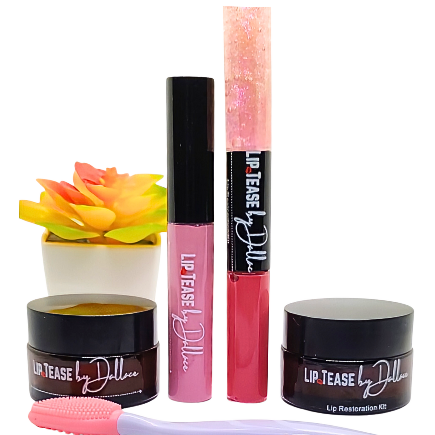 Lip Restoration Kit Lip Balms & Treatments Lip Tease by Dallace Black