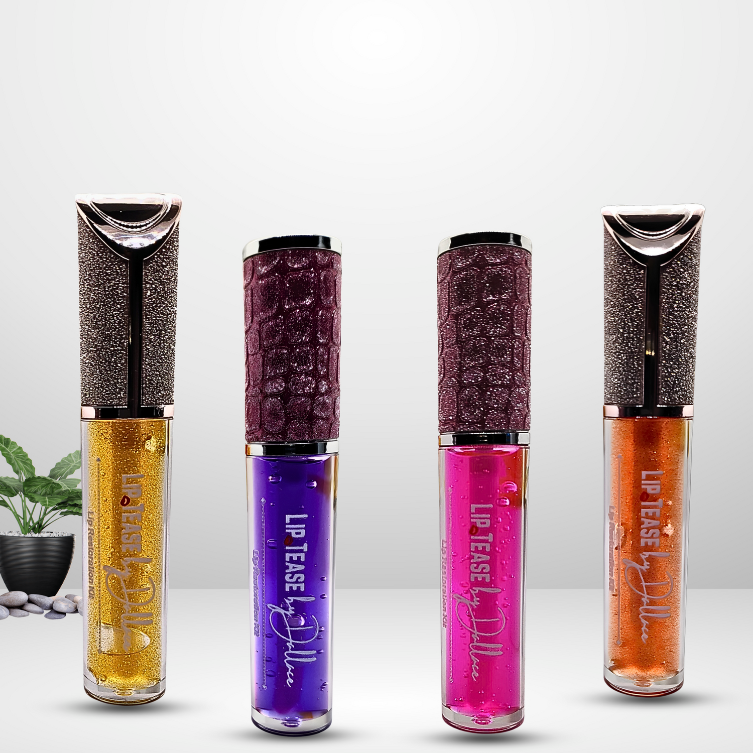 Flavor Lip Jelly Assorted Lip Gloss Lip Tease by Dallace