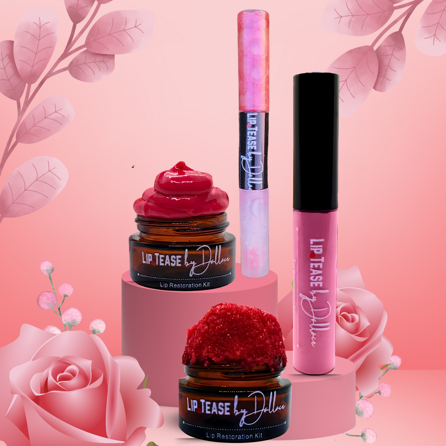 Lip Restoration Kit Lip Balms & Treatments Lip Tease by Dallace