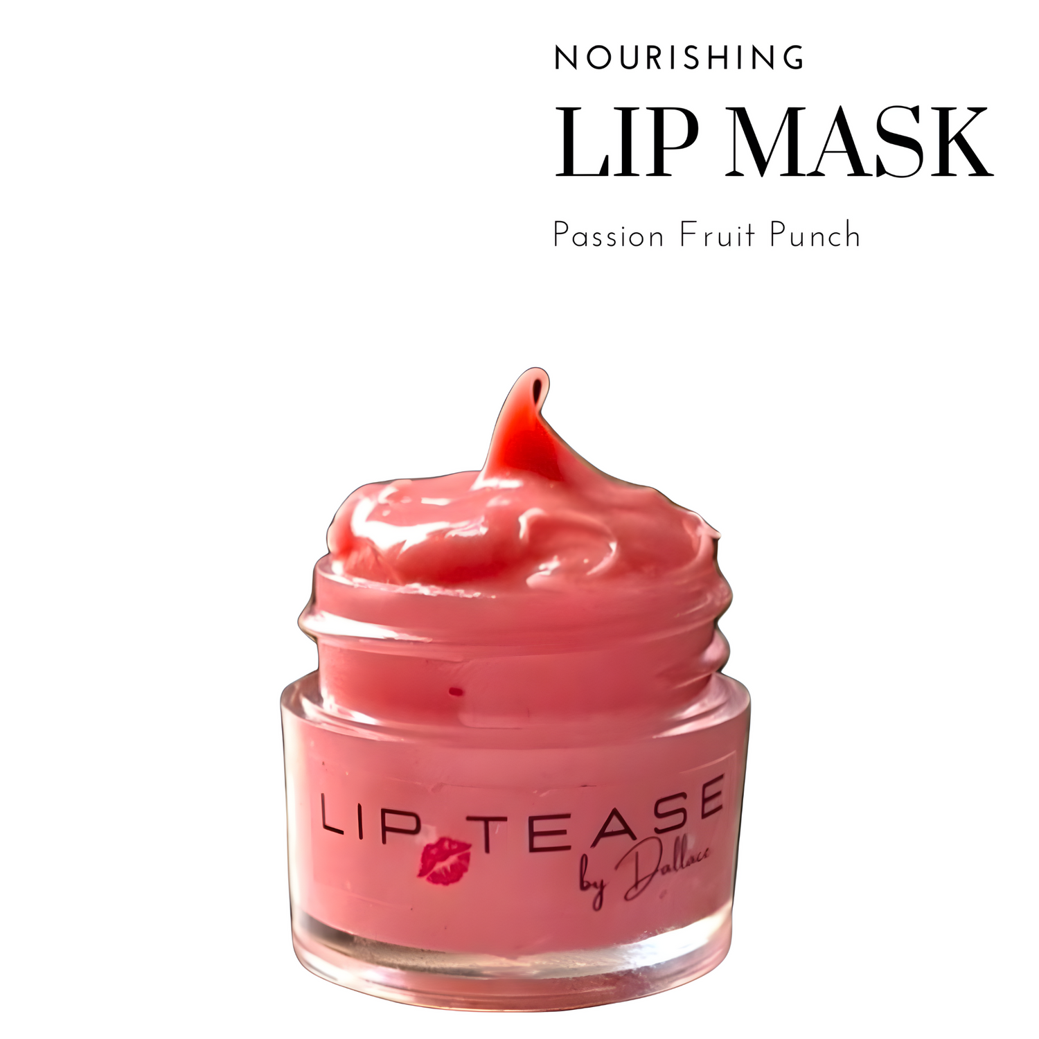 Nourishing Lip Mask Lip Mask Lip Tease by Dallace  Fruit Punch Mini Mask (10ml) Overnight Sleeping Mask 