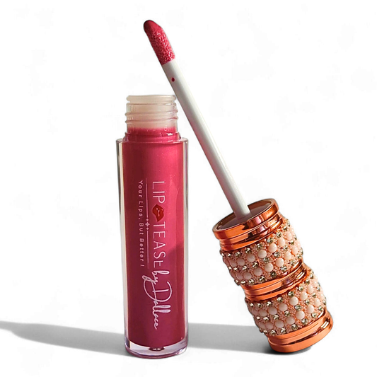 Lip Polish Lip Gloss Lip Tease by Dallace Tease Me Pink
