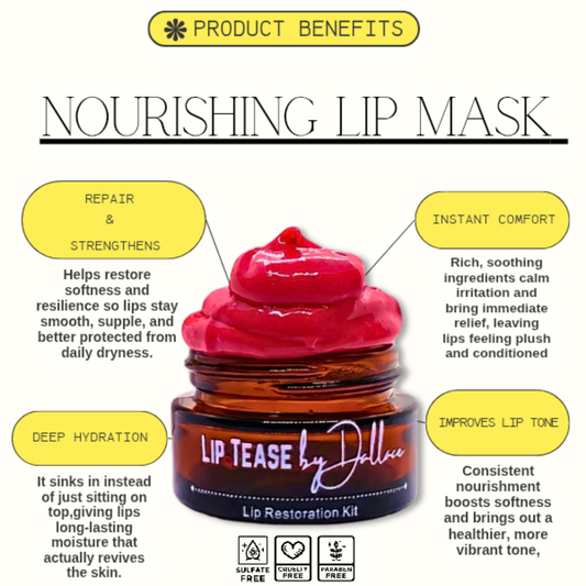 Nourishing Lip Mask Lip Mask Lip Tease by Dallace
