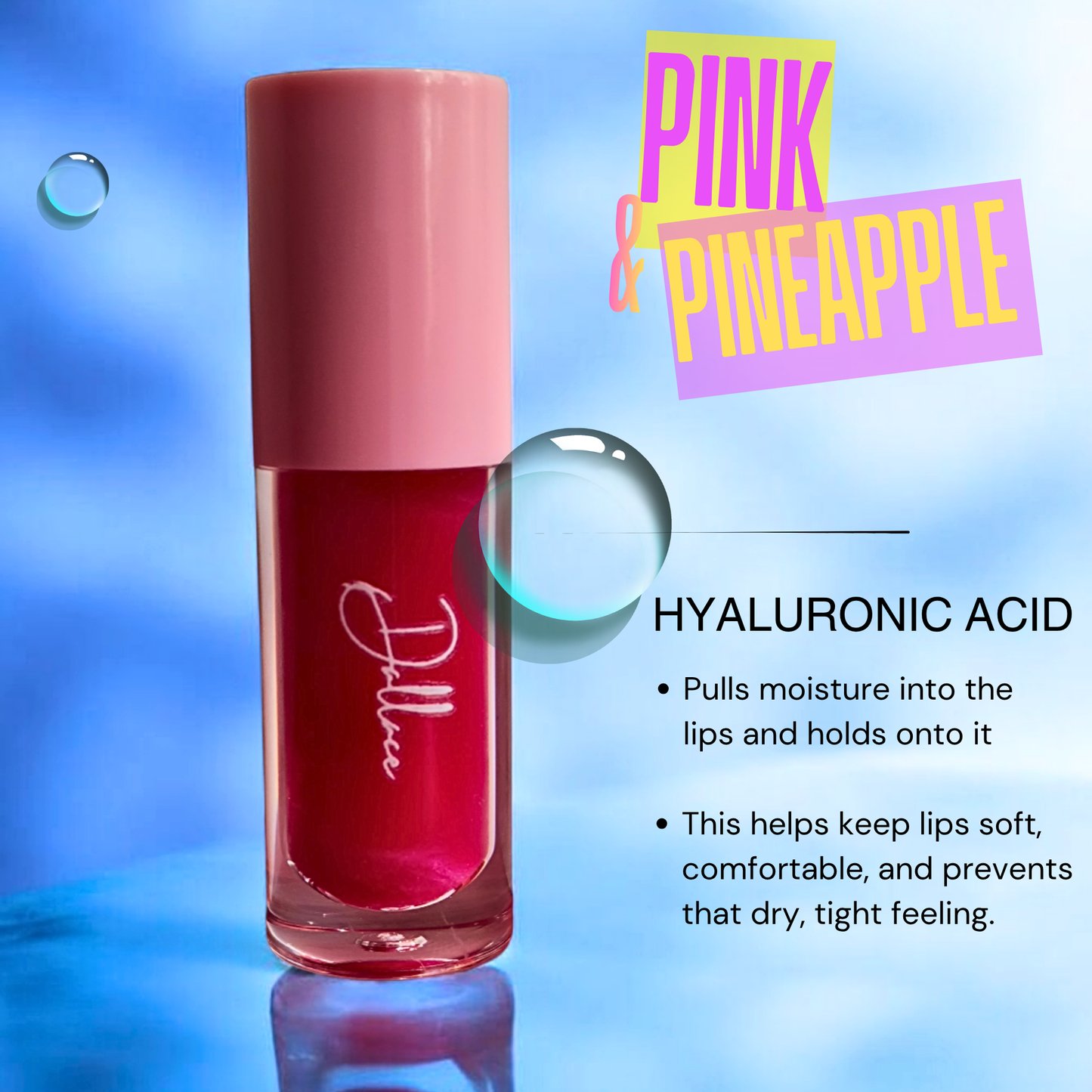 Pink & Pineapple Hydro Glow Gloss