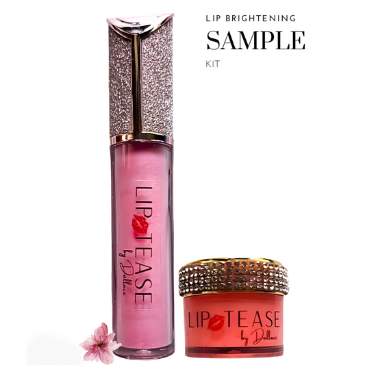 Lip Brightening Sample Kit (Womens) Lip Balms & Treatments Lip Tease by Dallace pink  