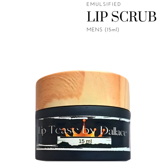 Emulsified Lip Scrub (Mens) Lip Scrub Lip Tease by Dallace Large 15 ml  