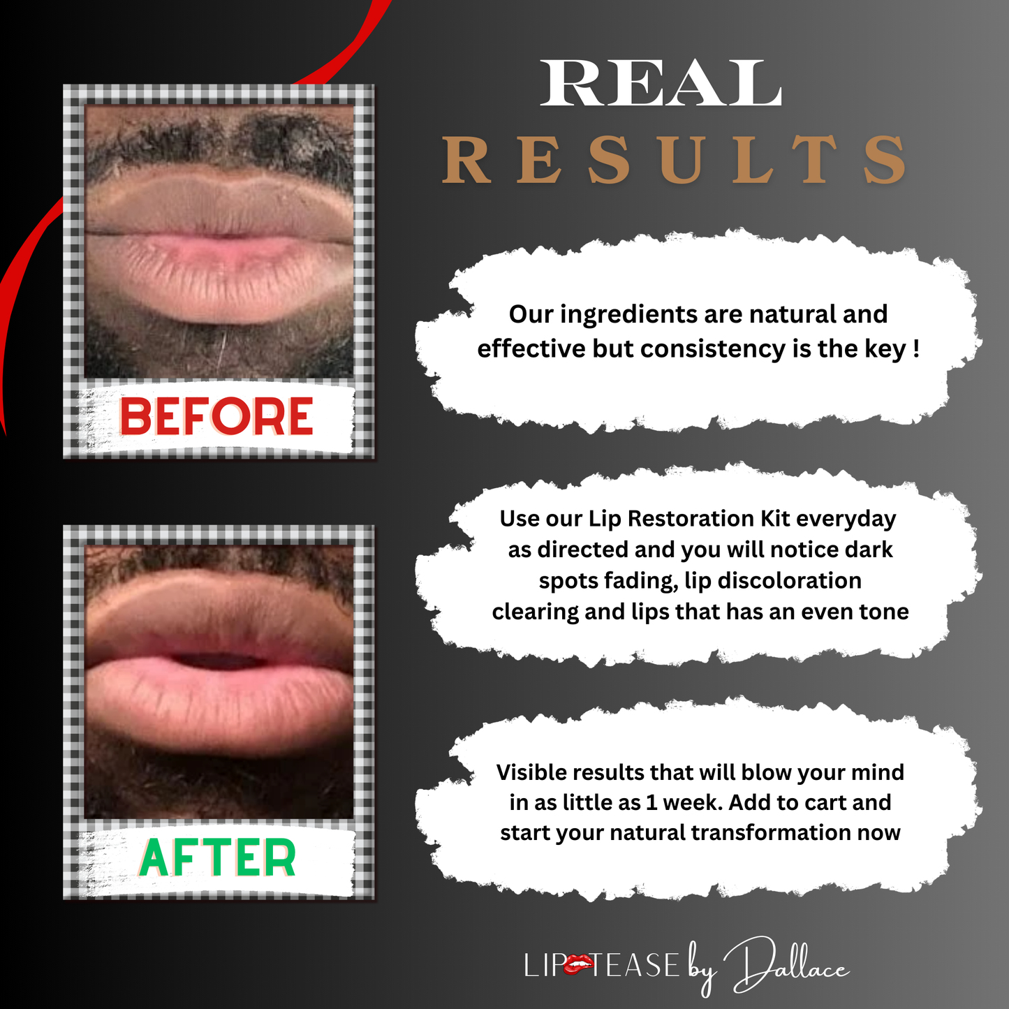 Lip Brightening Sample Kit (Mens)